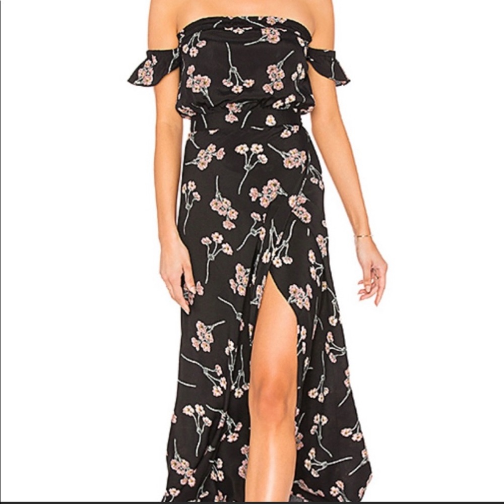Flynn Skye - Bardot Floral Dress - S